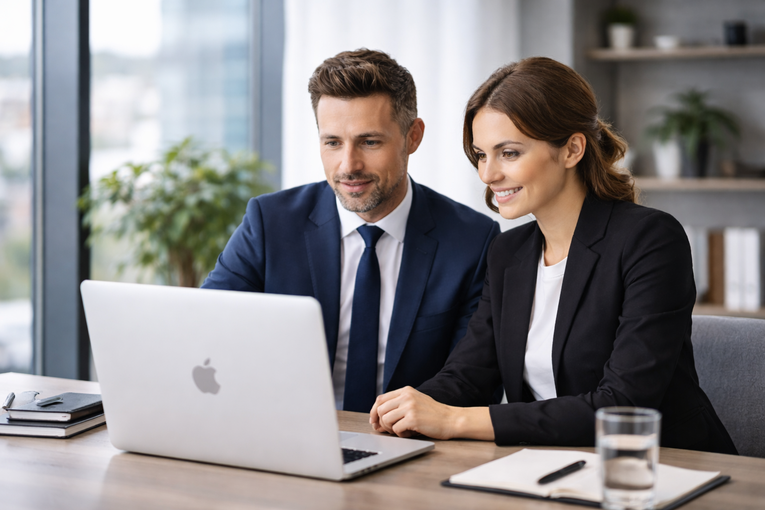 office pic - 2 people